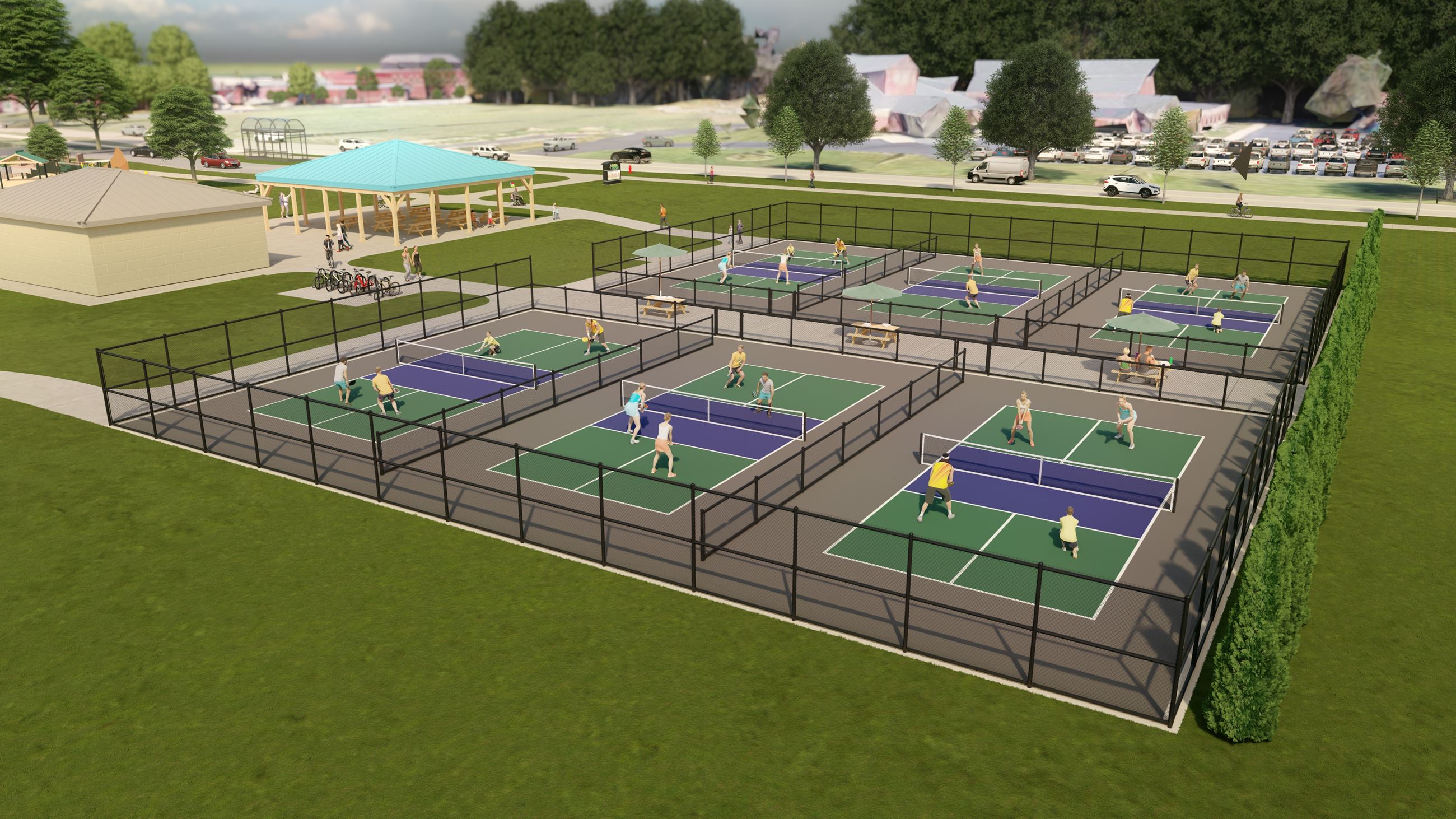 Pickleball Courts 1