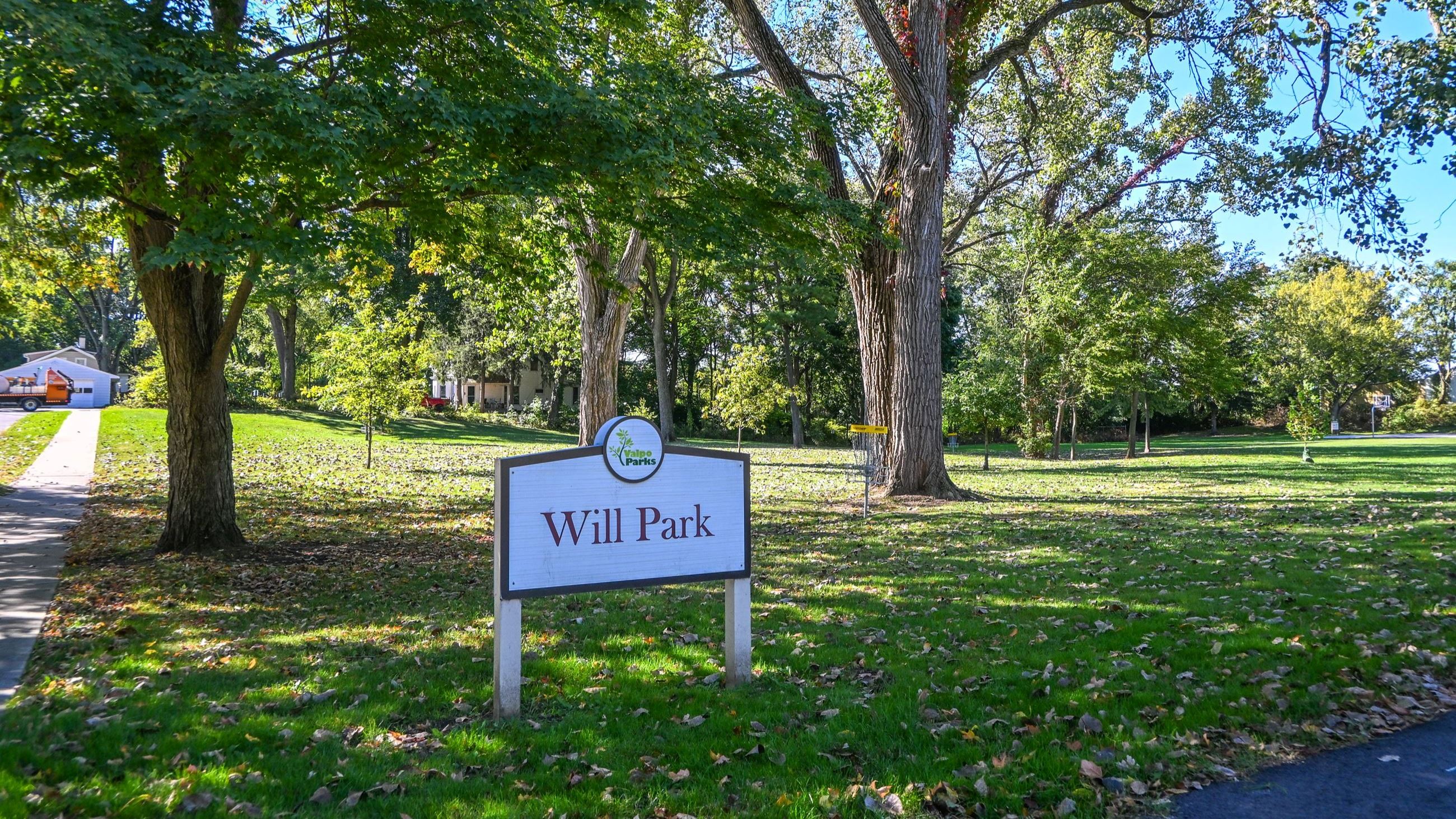 Will Park Sign Will Park Sign
